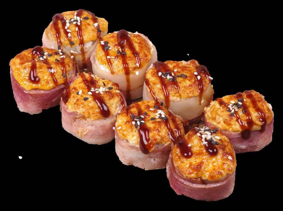 Запеченный с курицей и беконом СПАЙСИ